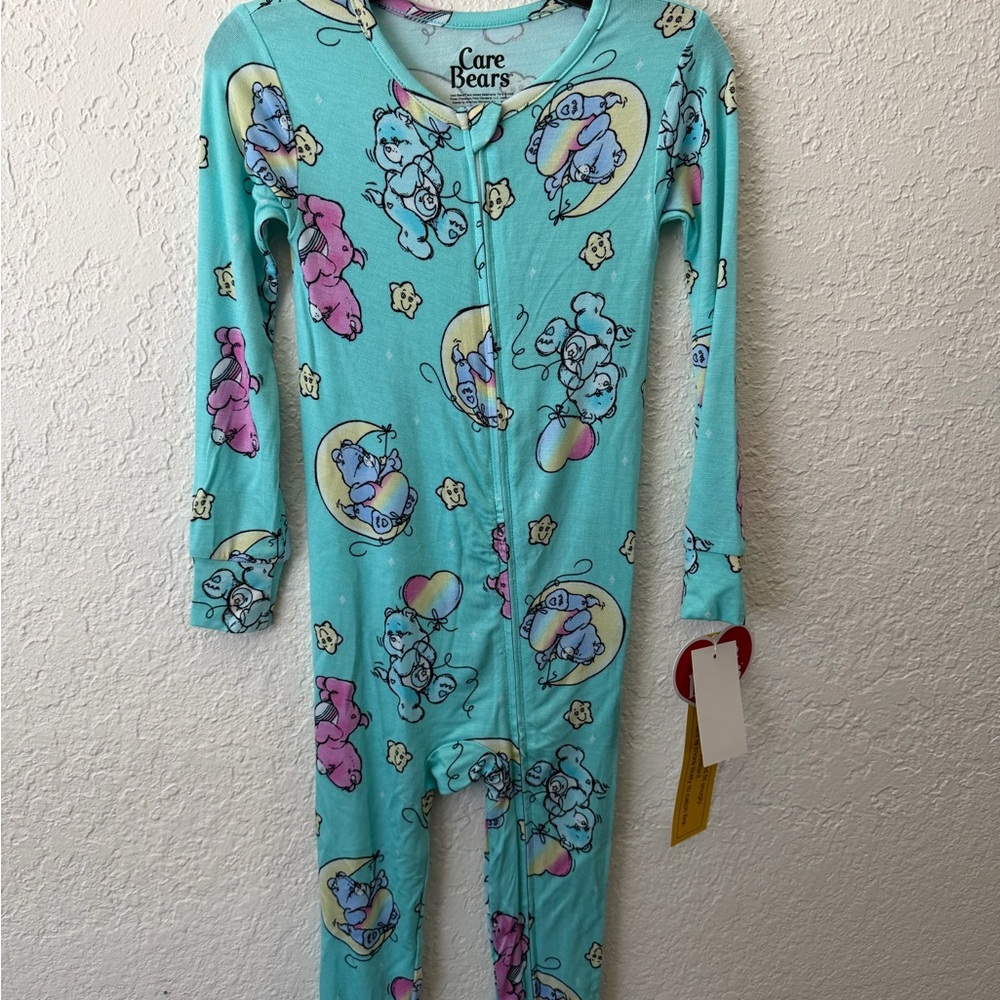 Care Bears One-Piece Sleeper Pajamas 3T